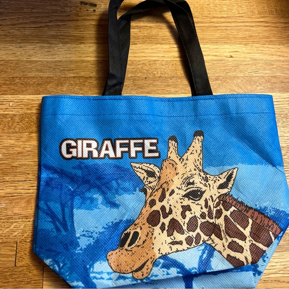 San Diego Zoo Giraffe reusable lunch bag